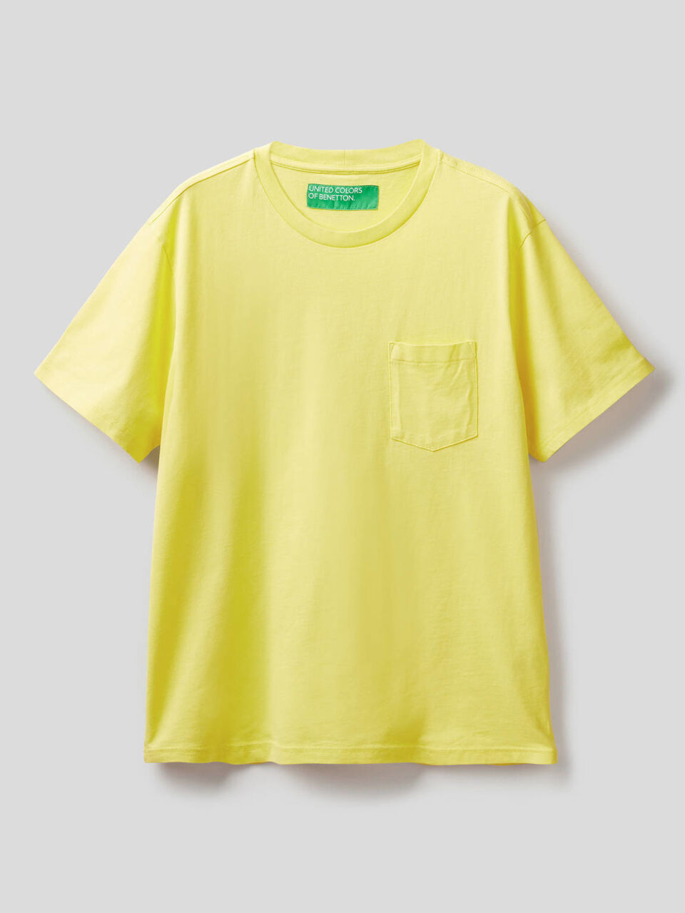 100% cotton t-shirt with pocket image number 1