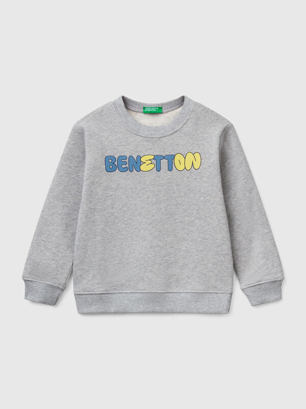  cotton sweatshirt with print Junior Boy