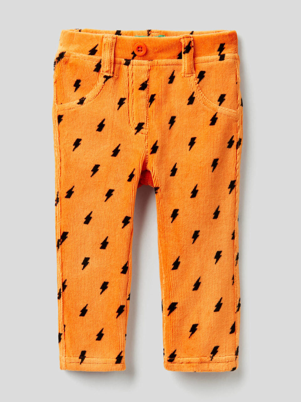Printed chenille leggings image number 1