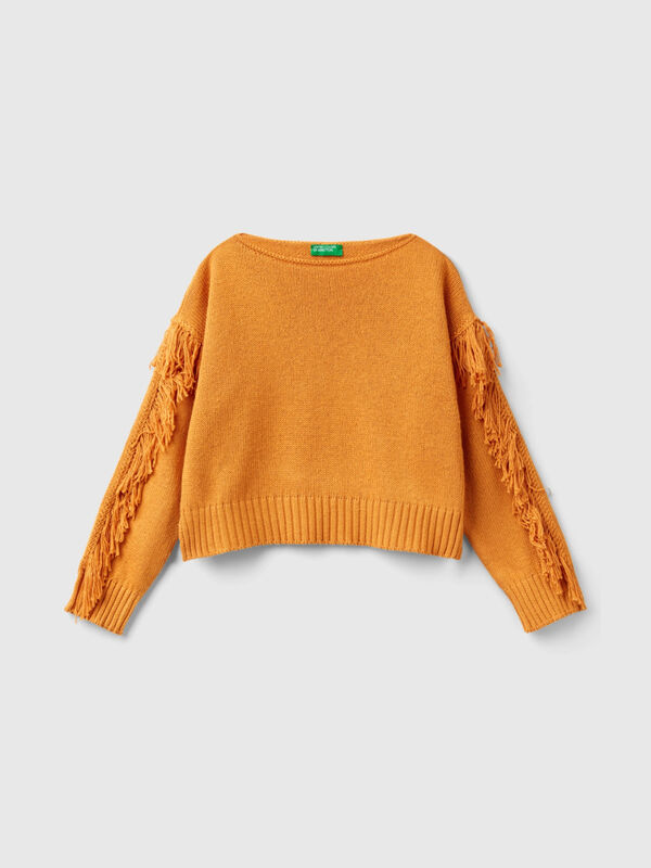 Sweater with fringe Junior Girl