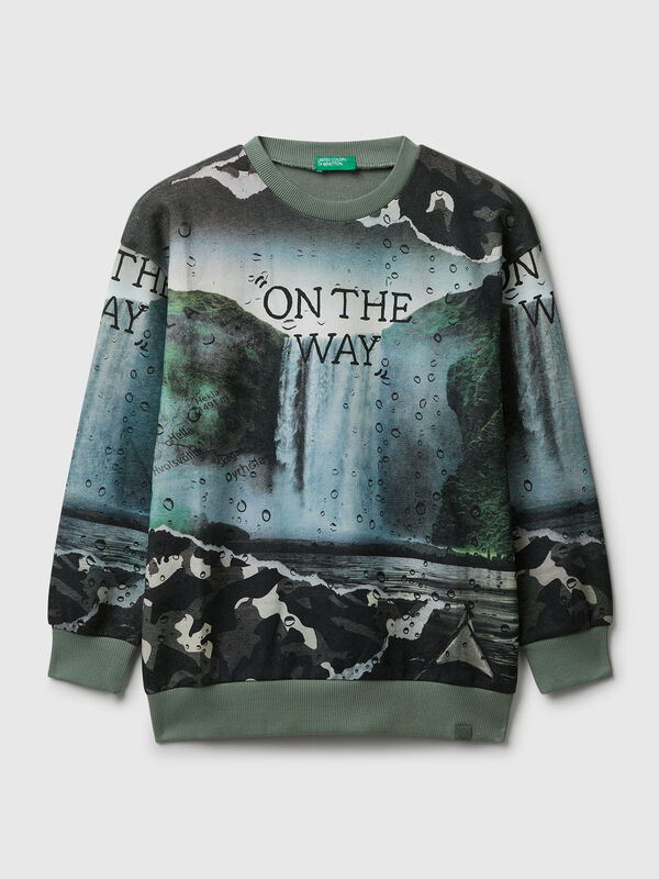 Sweatshirt with print Junior Boy