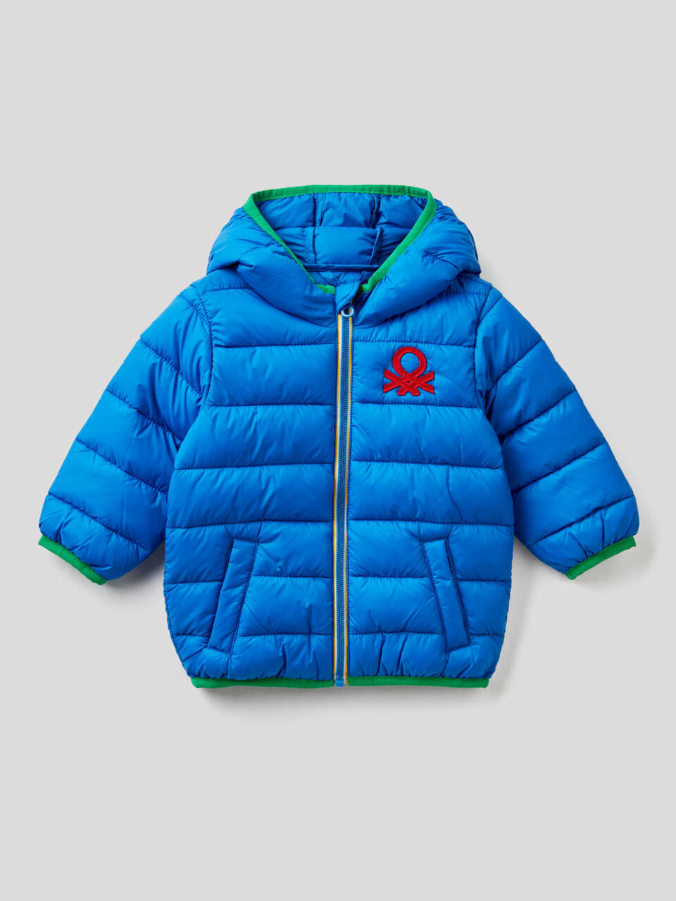 Padded jacket with hood image number 1