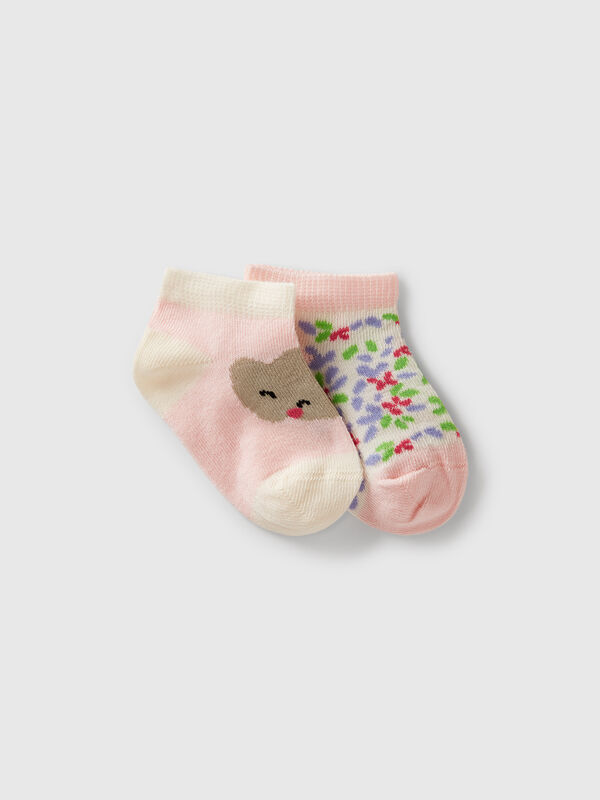 Set of patterned socks New Born (0-18 months)