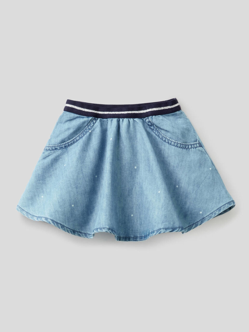 Skirt in light denim image number 1