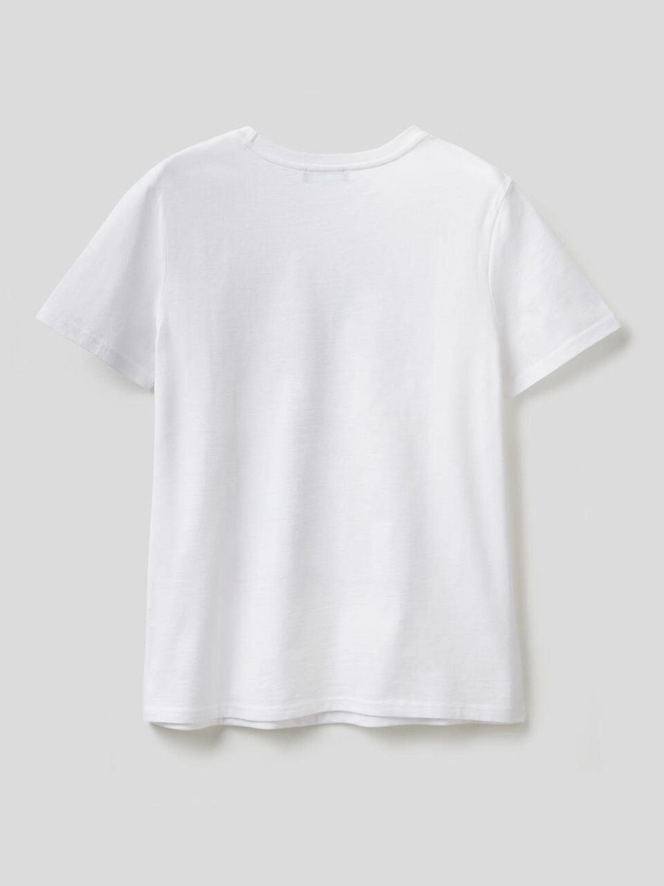 100% cotton t-shirt with maxi print image number 2