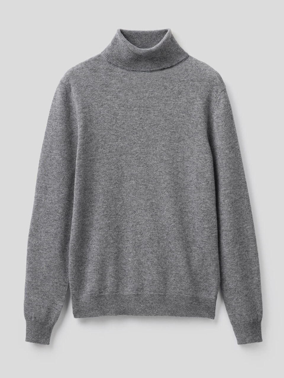 Turtleneck sweater in pure virgin wool image number 1