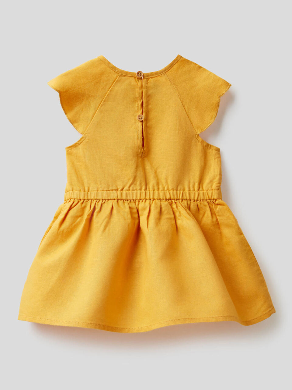 Linen blend dress image number 2