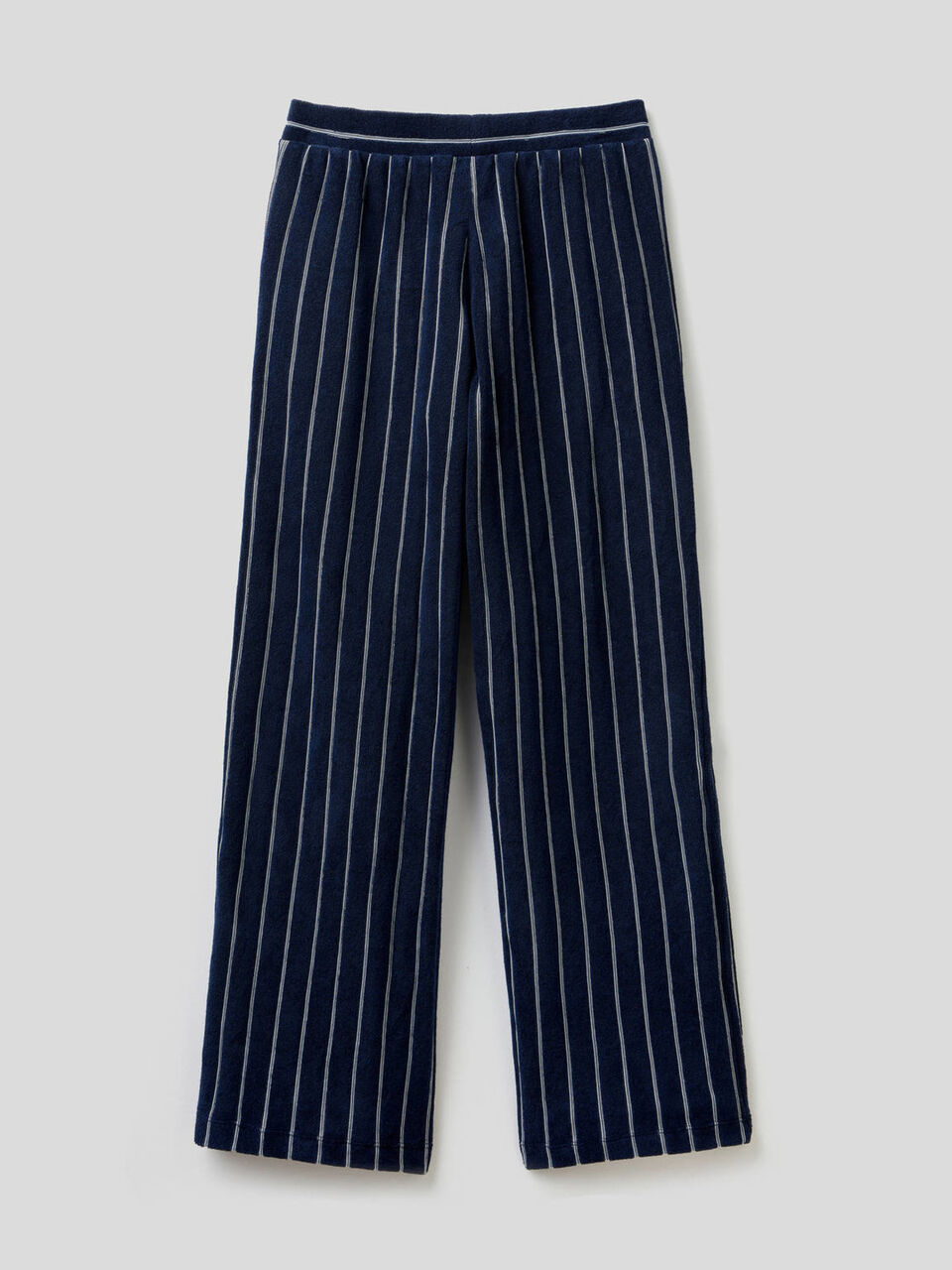 Striped palazzo trousers image number 2