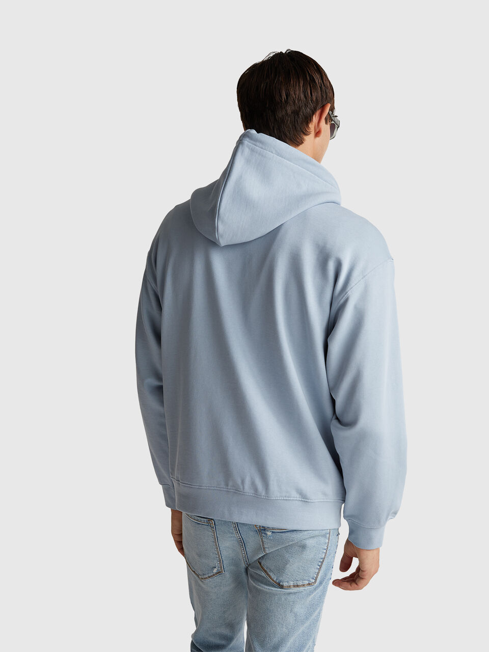 SWEATER W/HOOD Men image number null