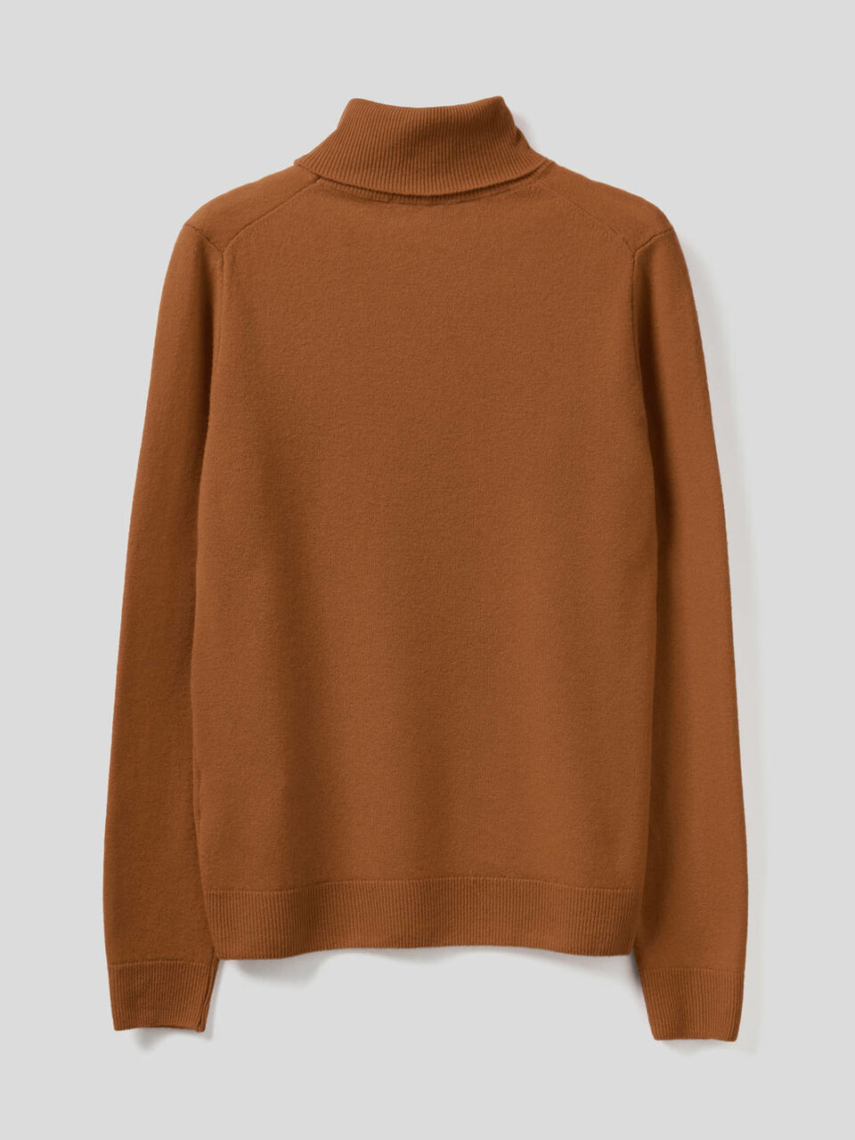 Turtleneck sweater in pure virgin wool image number 2