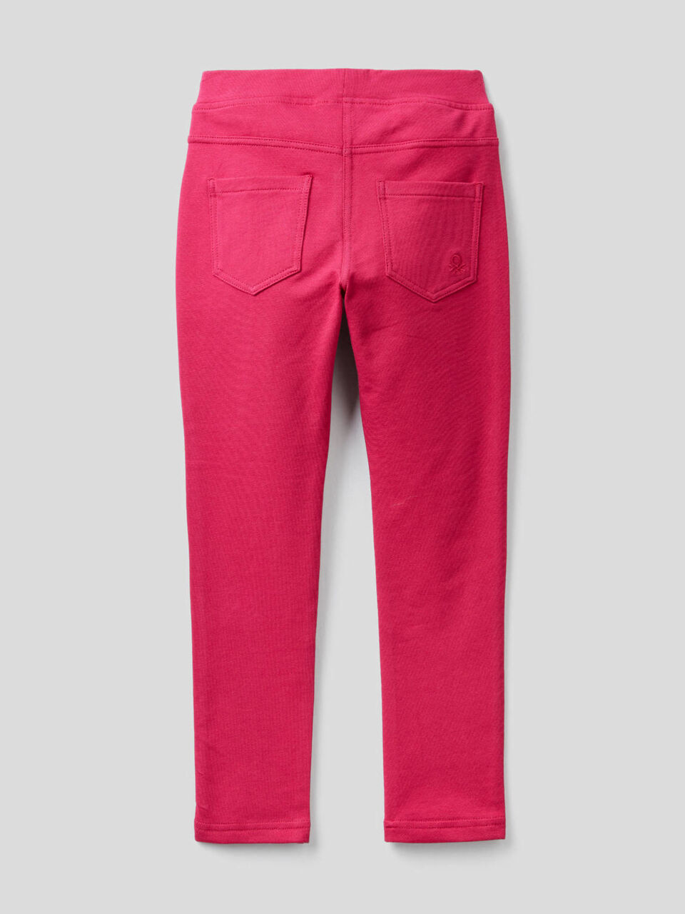 Stretch sweat fabric jeggings image number 2