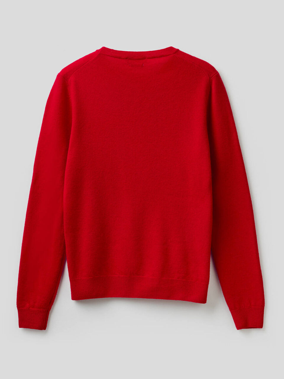Crew neck sweater in pure virgin wool image number 2