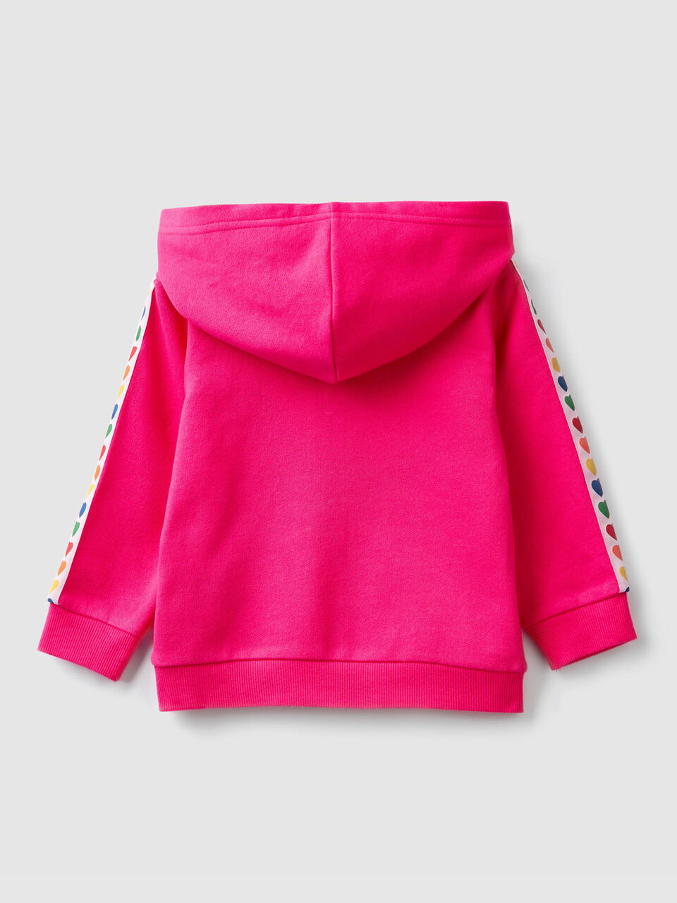Sweatshirt with hearts and embroidery image number 2