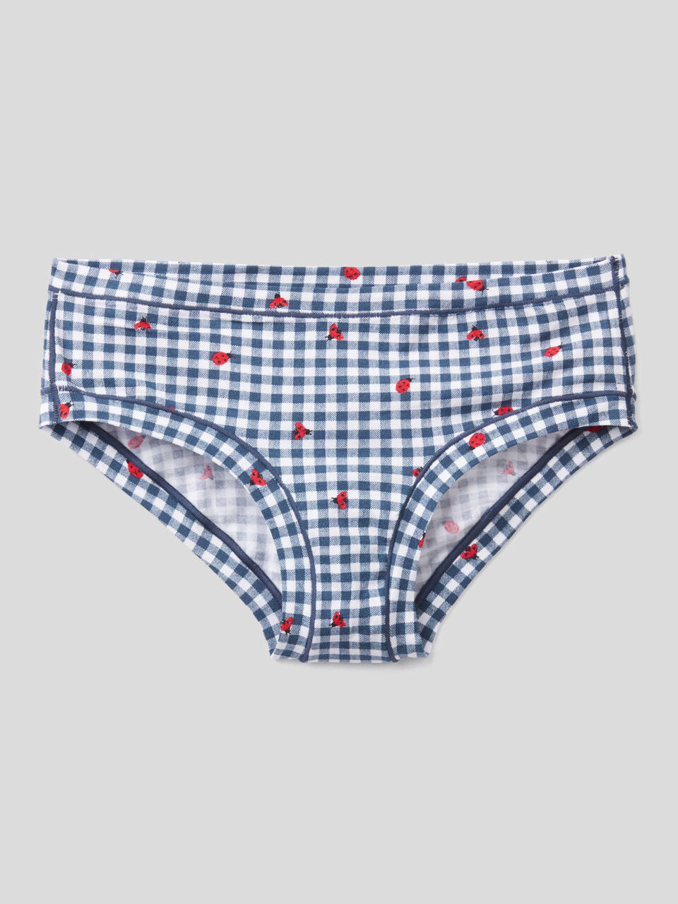 Patterned underwear in super stretch cotton image number 1
