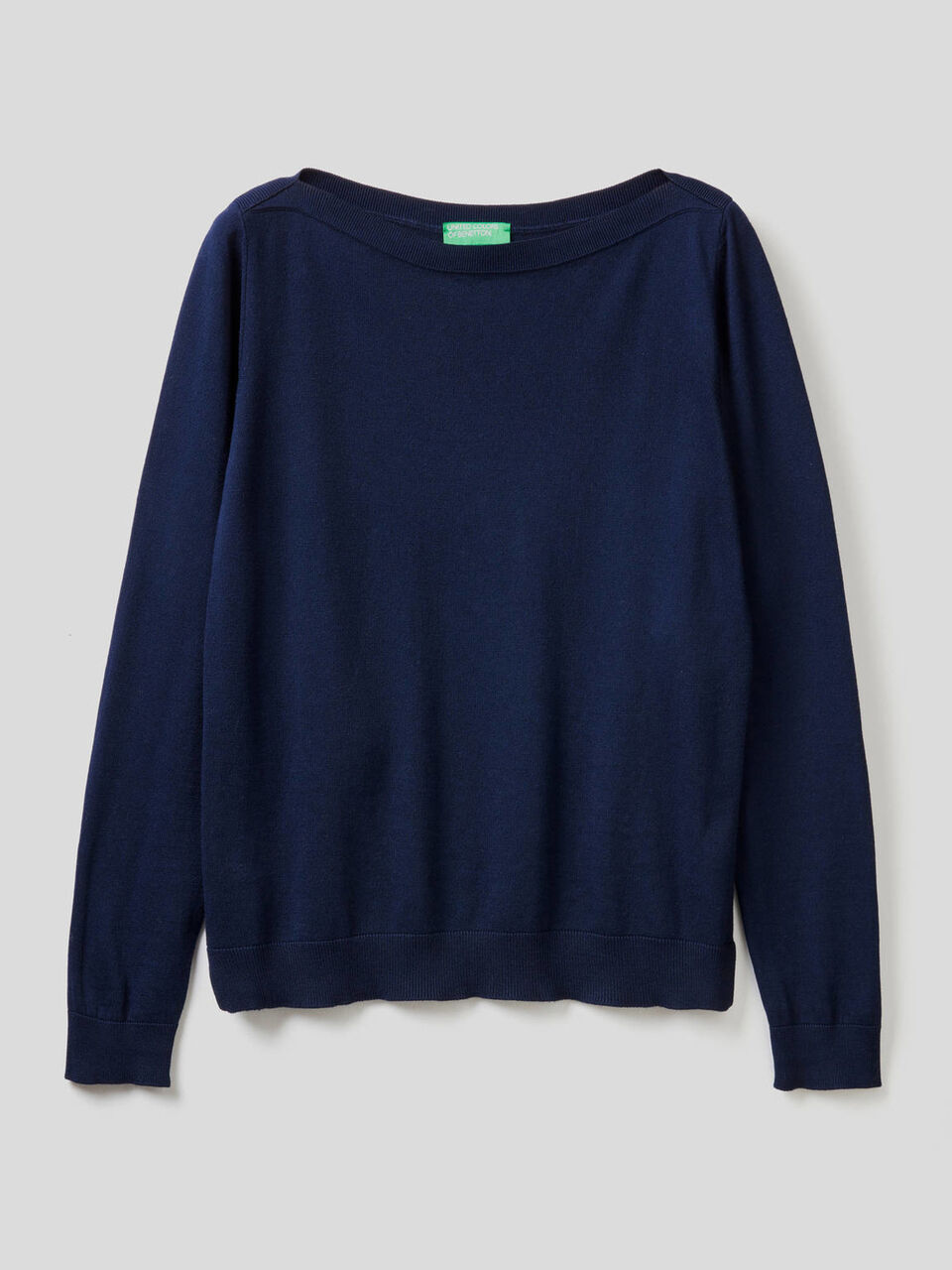 Boat neck sweater image number 1
