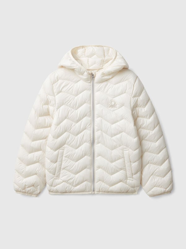 Padded jacket with hood Junior Girl