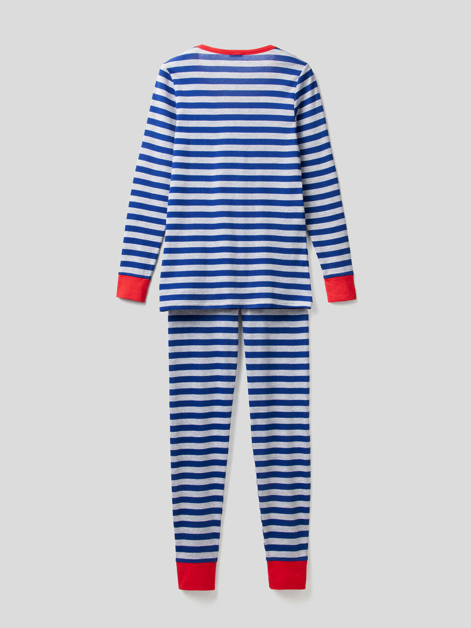Striped pyjamas in pure cotton image number 2