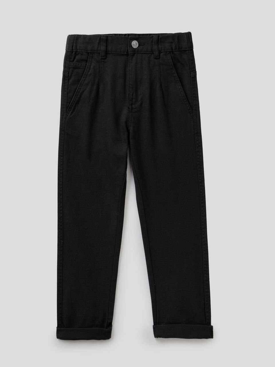Loose fit jeans in organic cotton image number 1