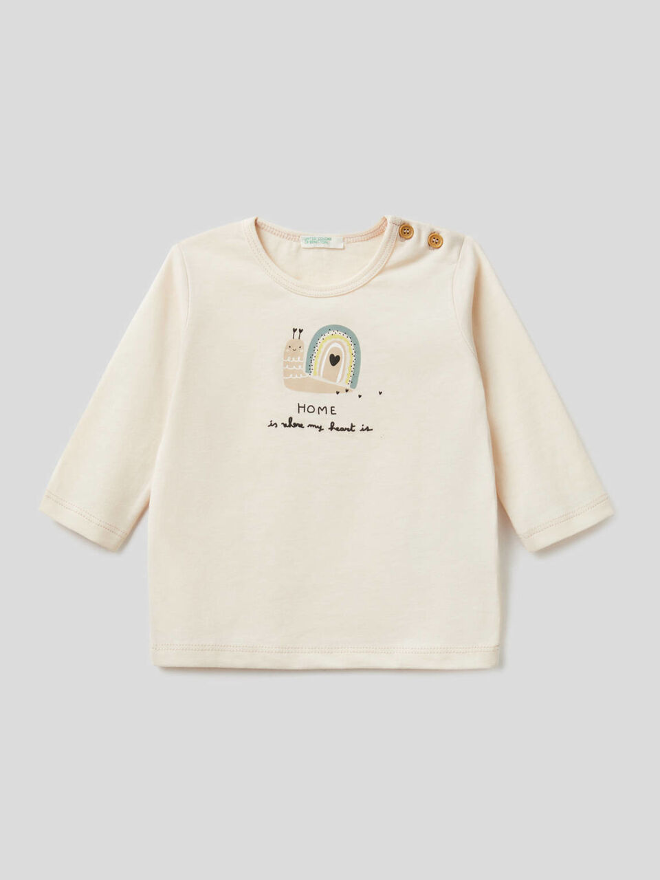 Soft 100% organic cotton t-shirt image number 1