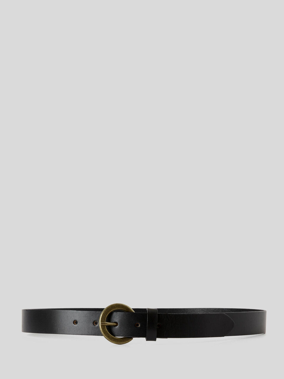 100% leather belt image number 1