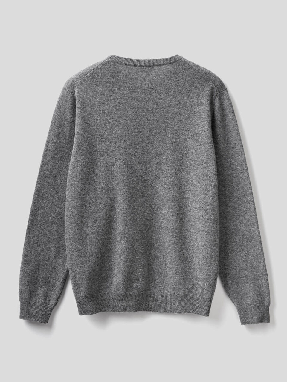 Crew neck sweater in pure virgin wool image number 2