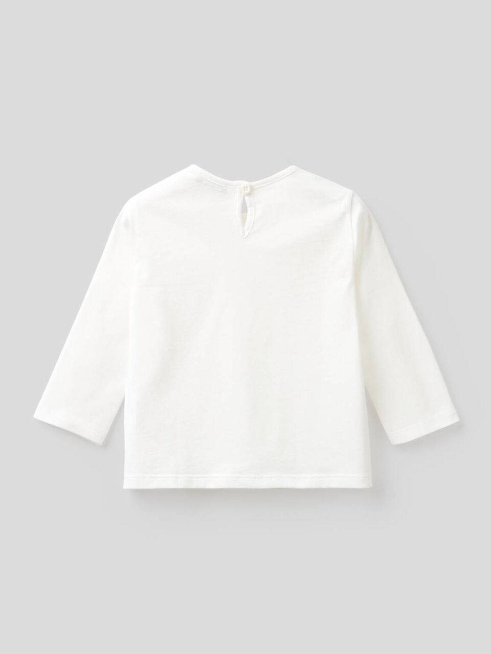 Long sleeve t-shirt with glitter print image number 2