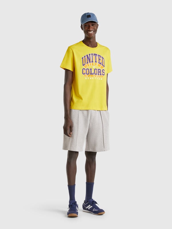 Bermudas in cotton sweat Men