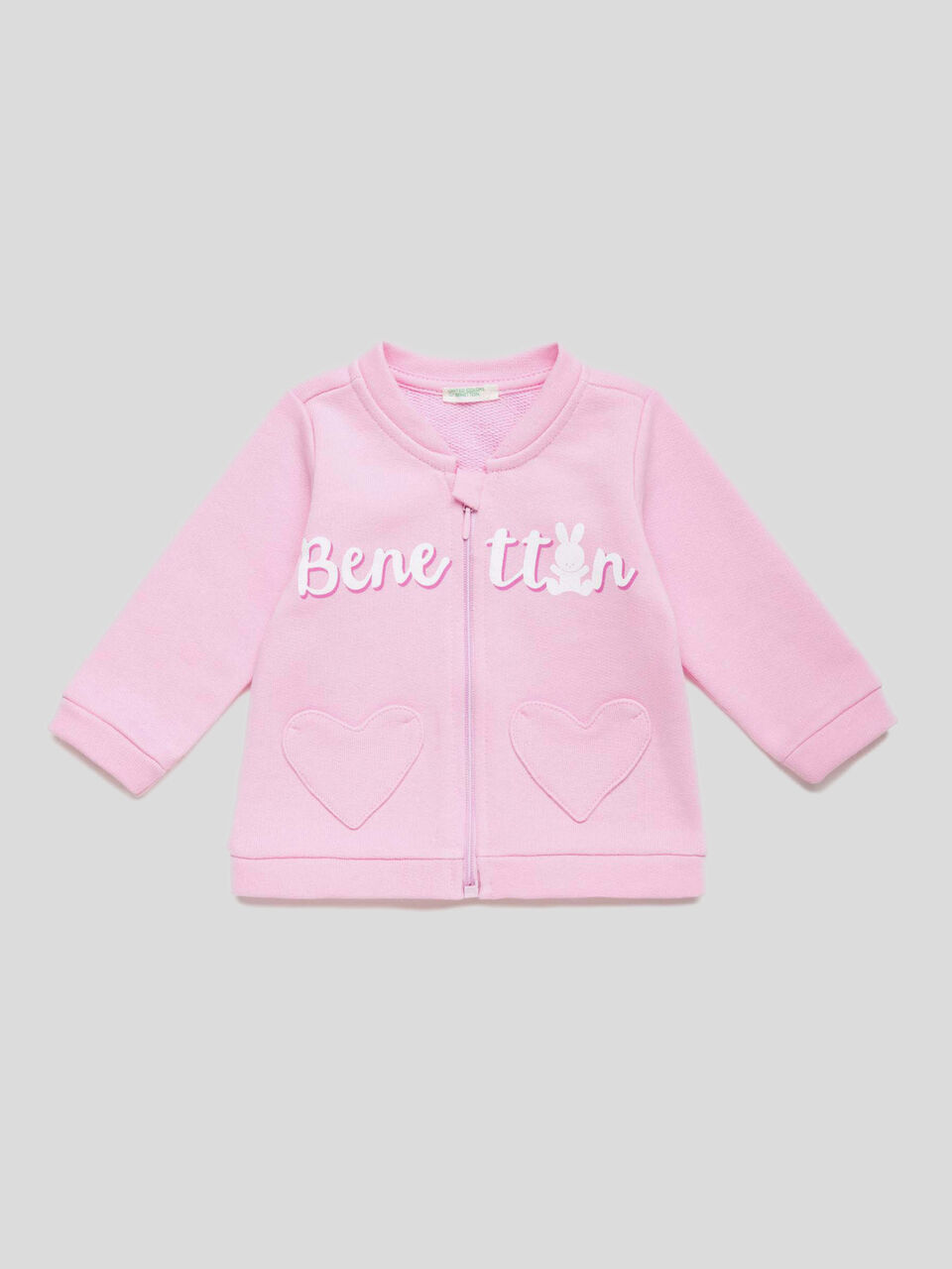Sweatshirt with heart-shaped pocket image number 1
