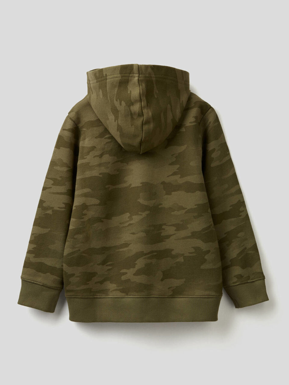 Camouflage sweatshirt in 100% cotton image number 2