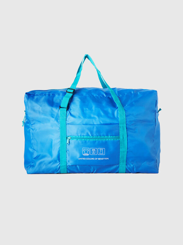Blue travel bag