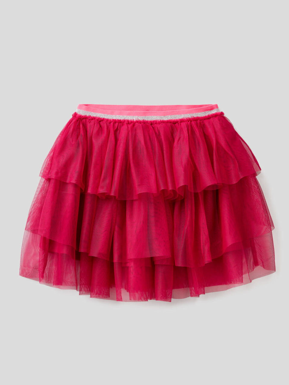 Skirt with frills in tulle image number 1