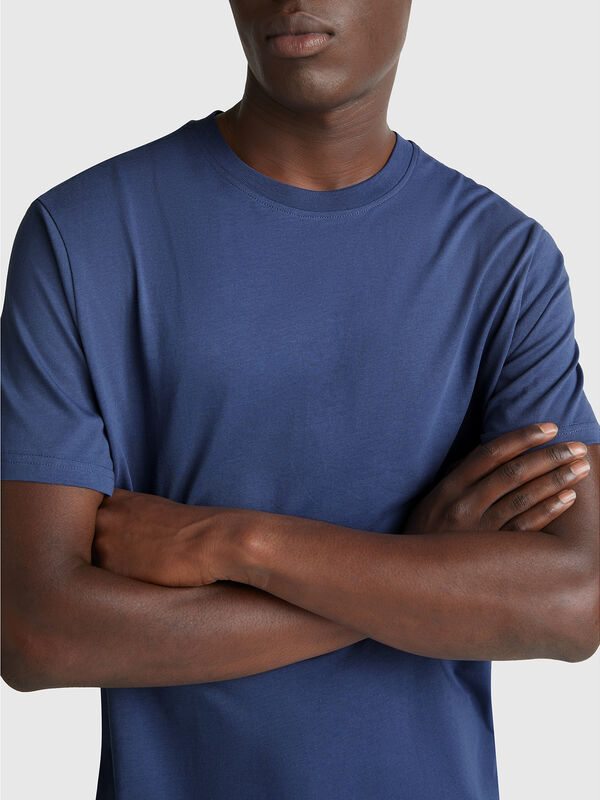 Long fiber cotton t-shirt Men