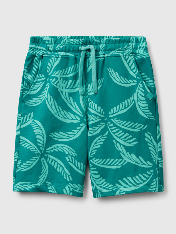 Bermudas with tropical print Junior Boy