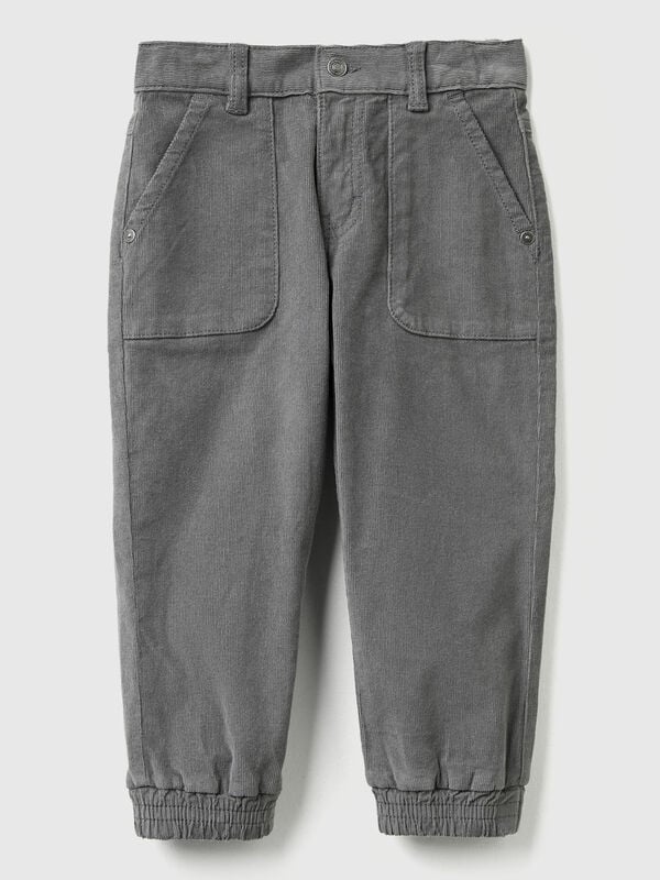 Stretch velvet trousers Junior Boy