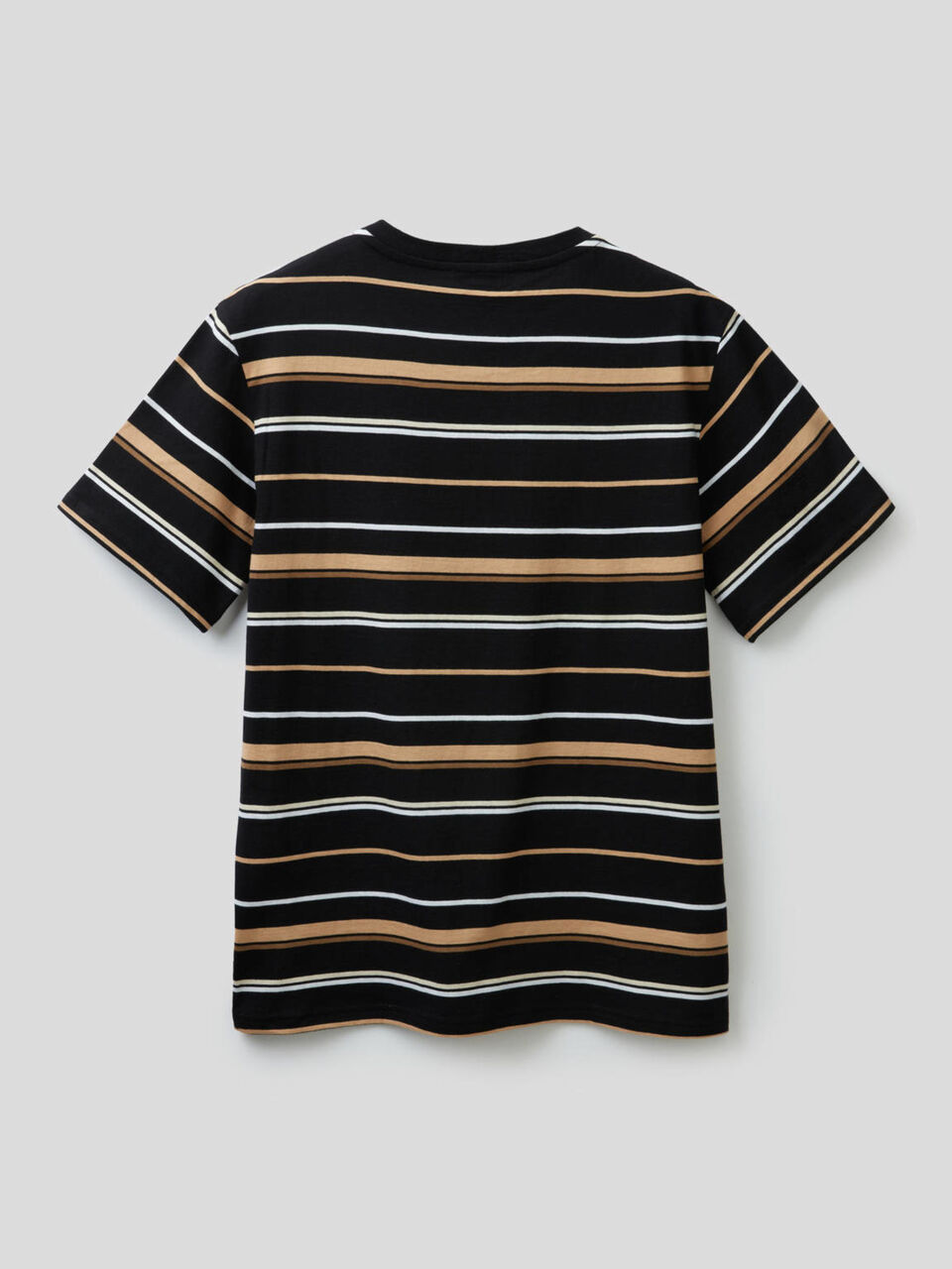 Striped t-shirt in 100% cotton image number 2