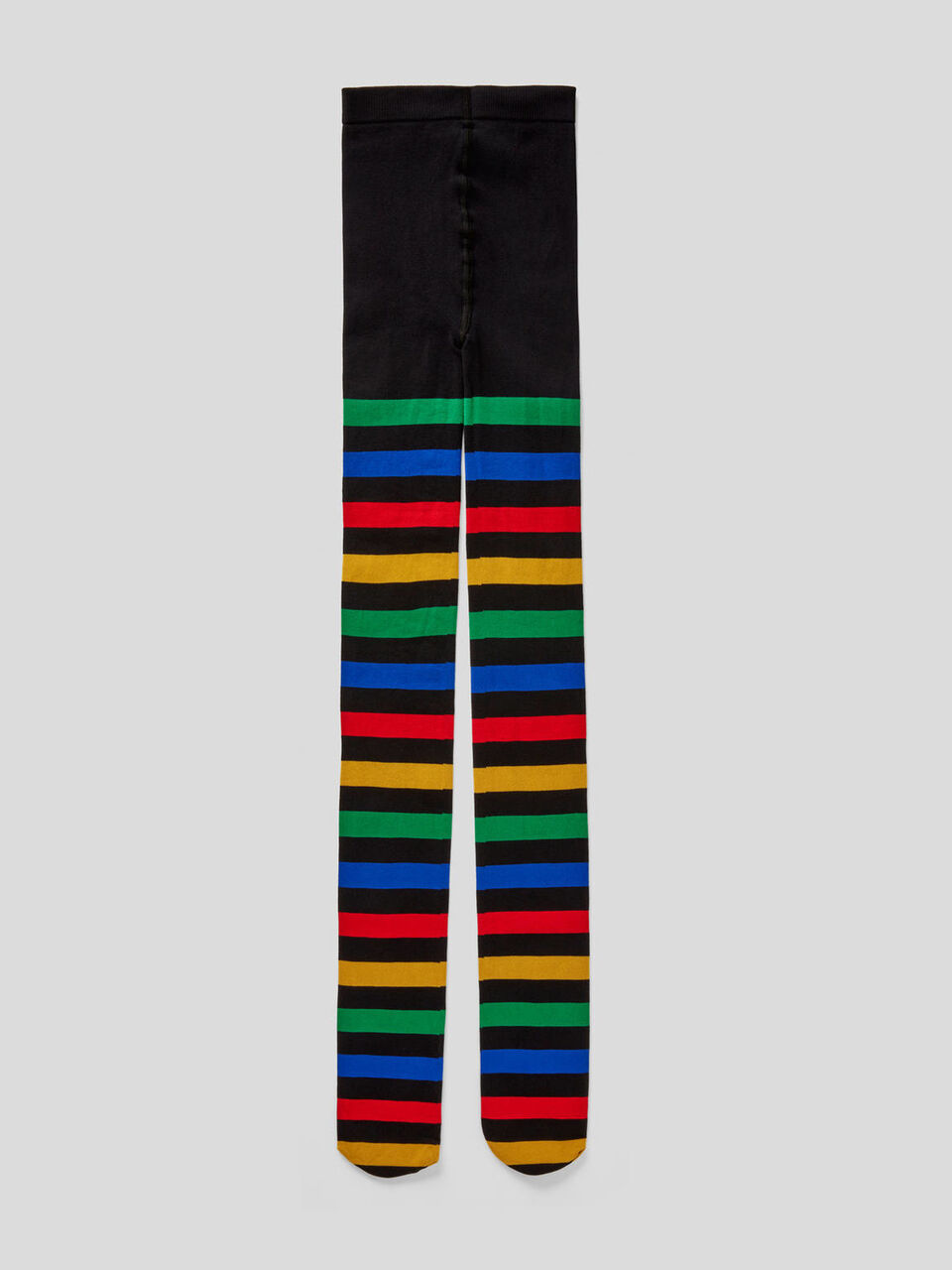 Multicolor striped tights image number 1