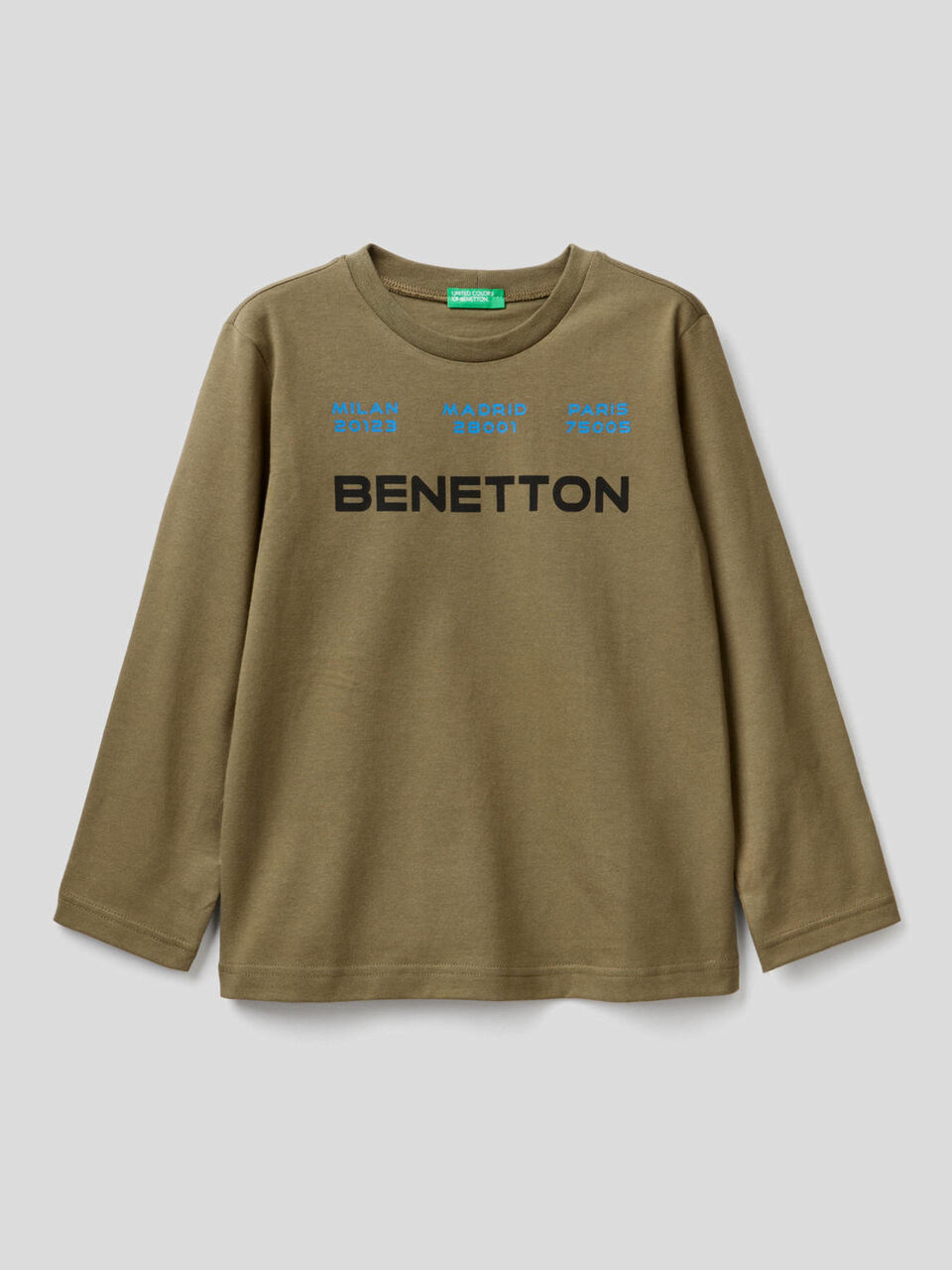 Long sleeve organic cotton t-shirt image number 1