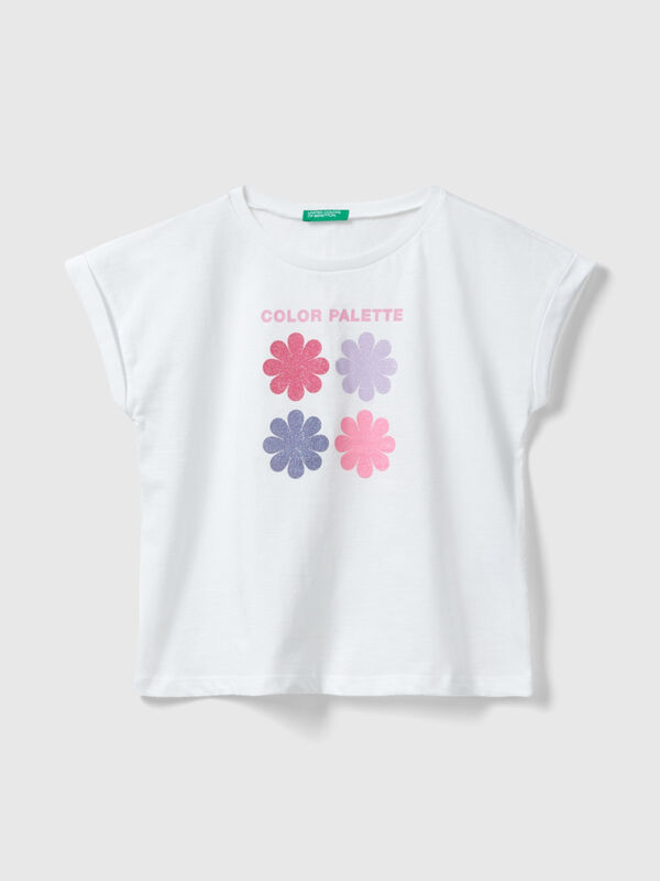 Regular fit t-shirt in organic cotton Junior Girl