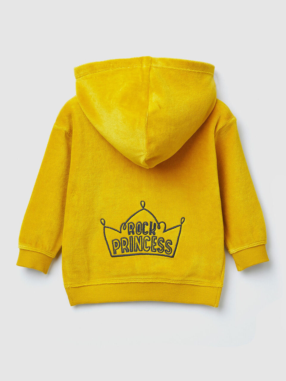 Chenille sweatshirt with embroidery image number 2