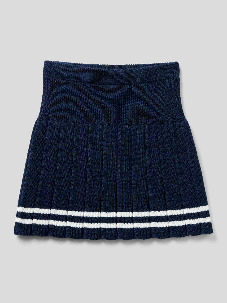 Skirt in linen blend