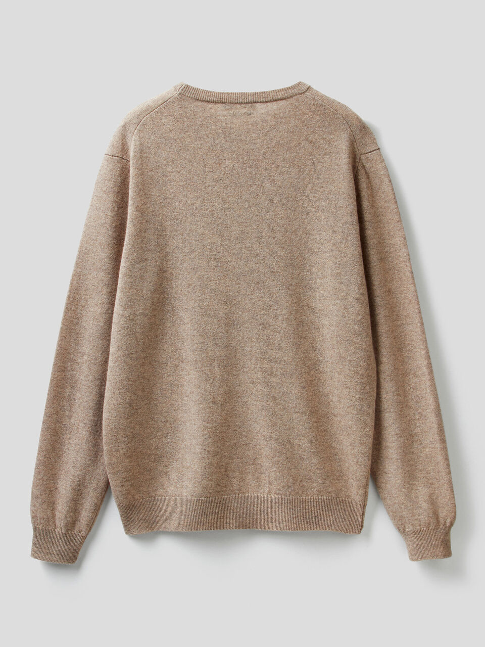 Crew neck sweater in pure Merino wool image number 2