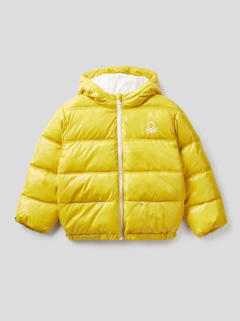 Padded jacket in recycled wadding image number 1