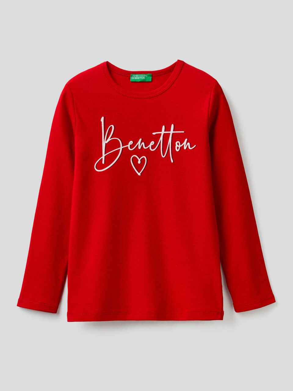Long sleeve t-shirt with logo image number 1
