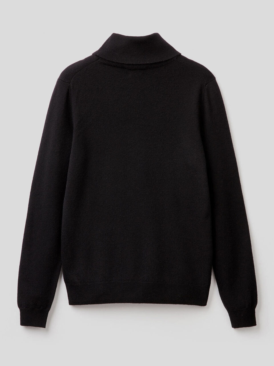 Turtleneck sweater in pure virgin wool image number 2