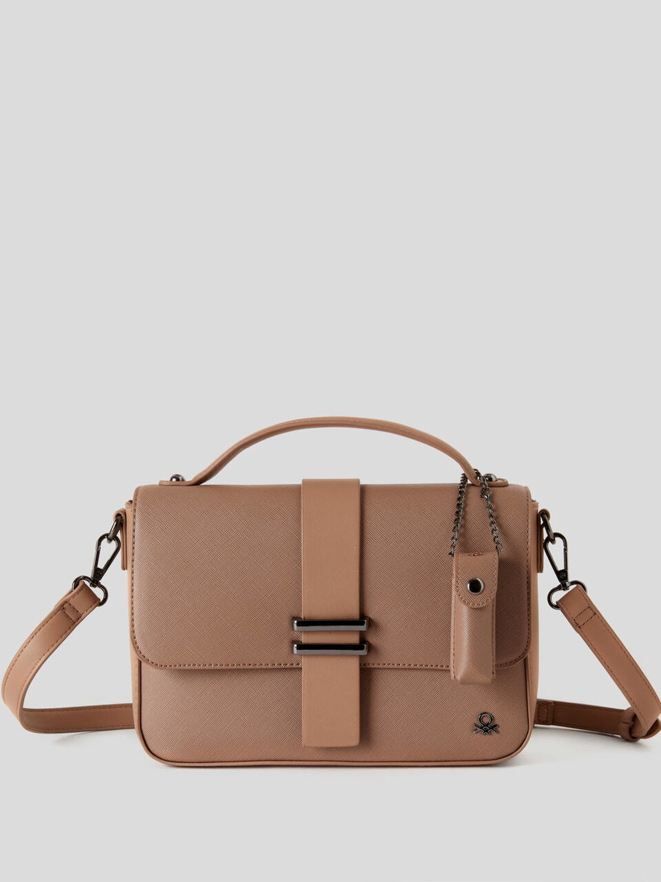 Crossbody bag with charm image number 1