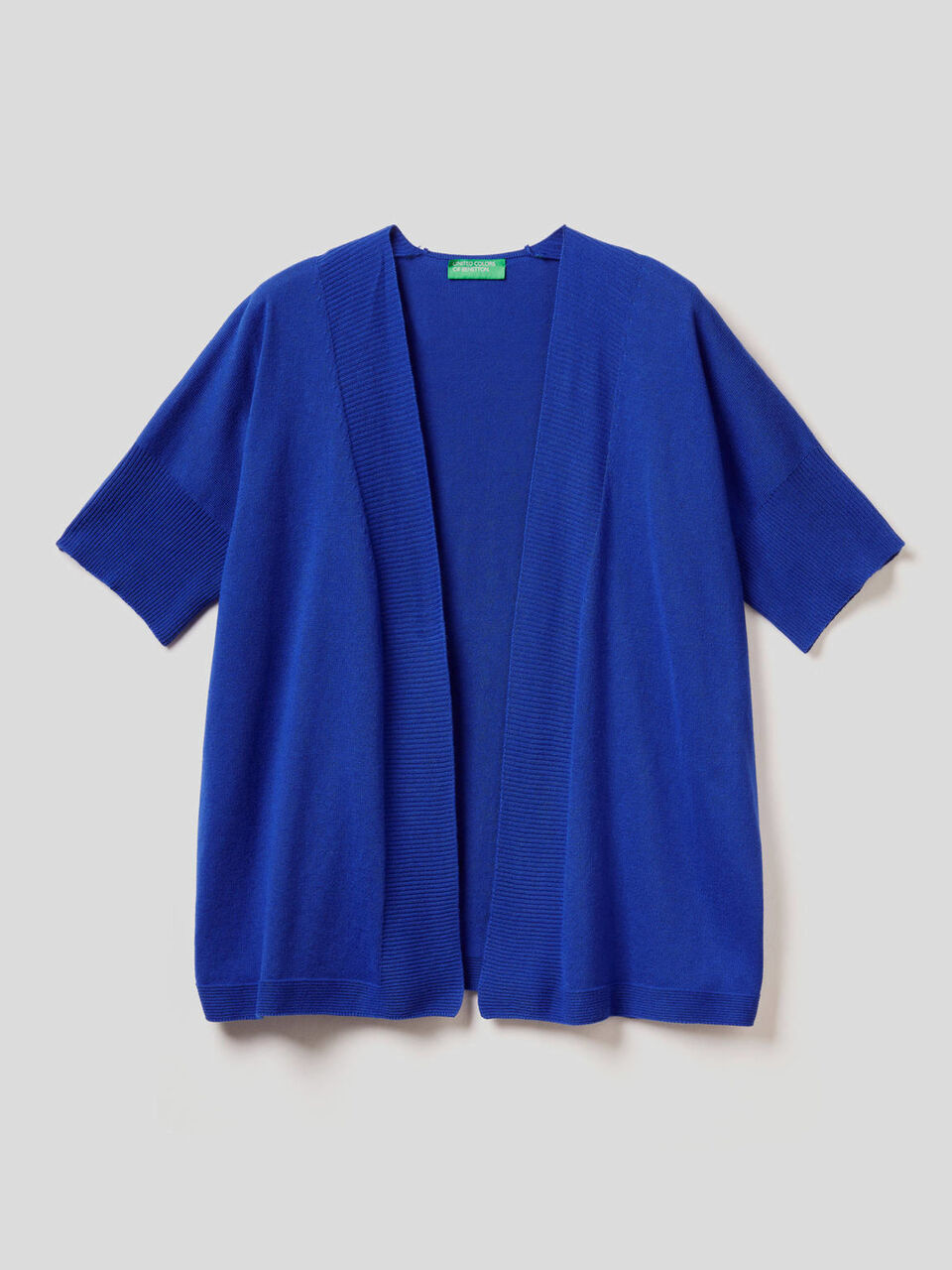 Open cardigan with kimono sleeves image number 1