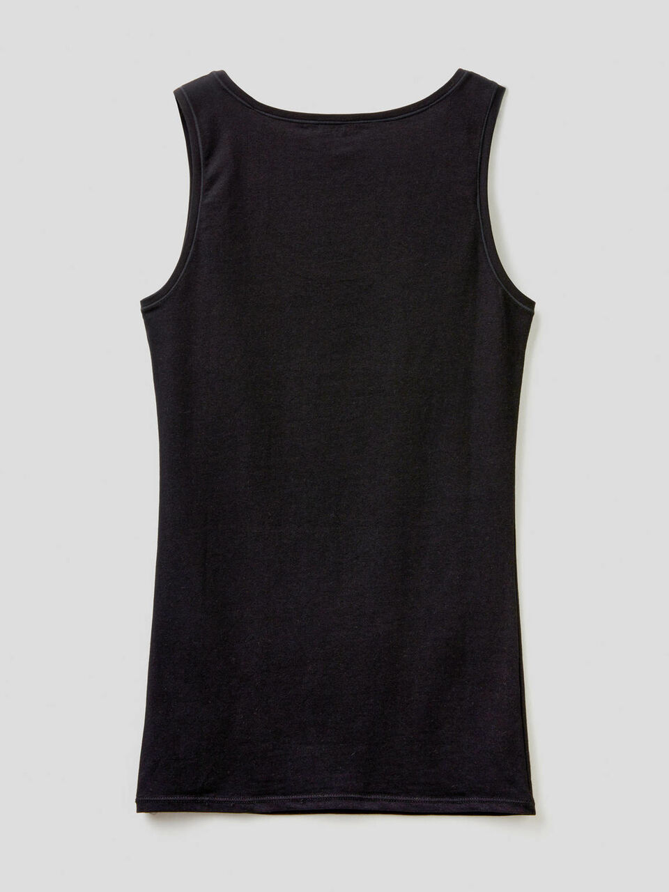 Tank top in super stretch organic cotton image number 2