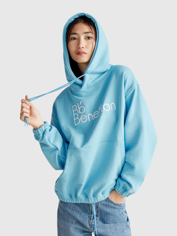 Hoodie with pocket and hood Women