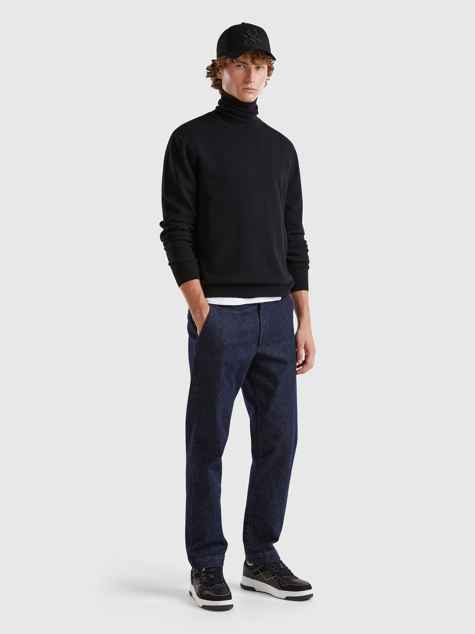 TURTLE NECK SWEATER Men image number null