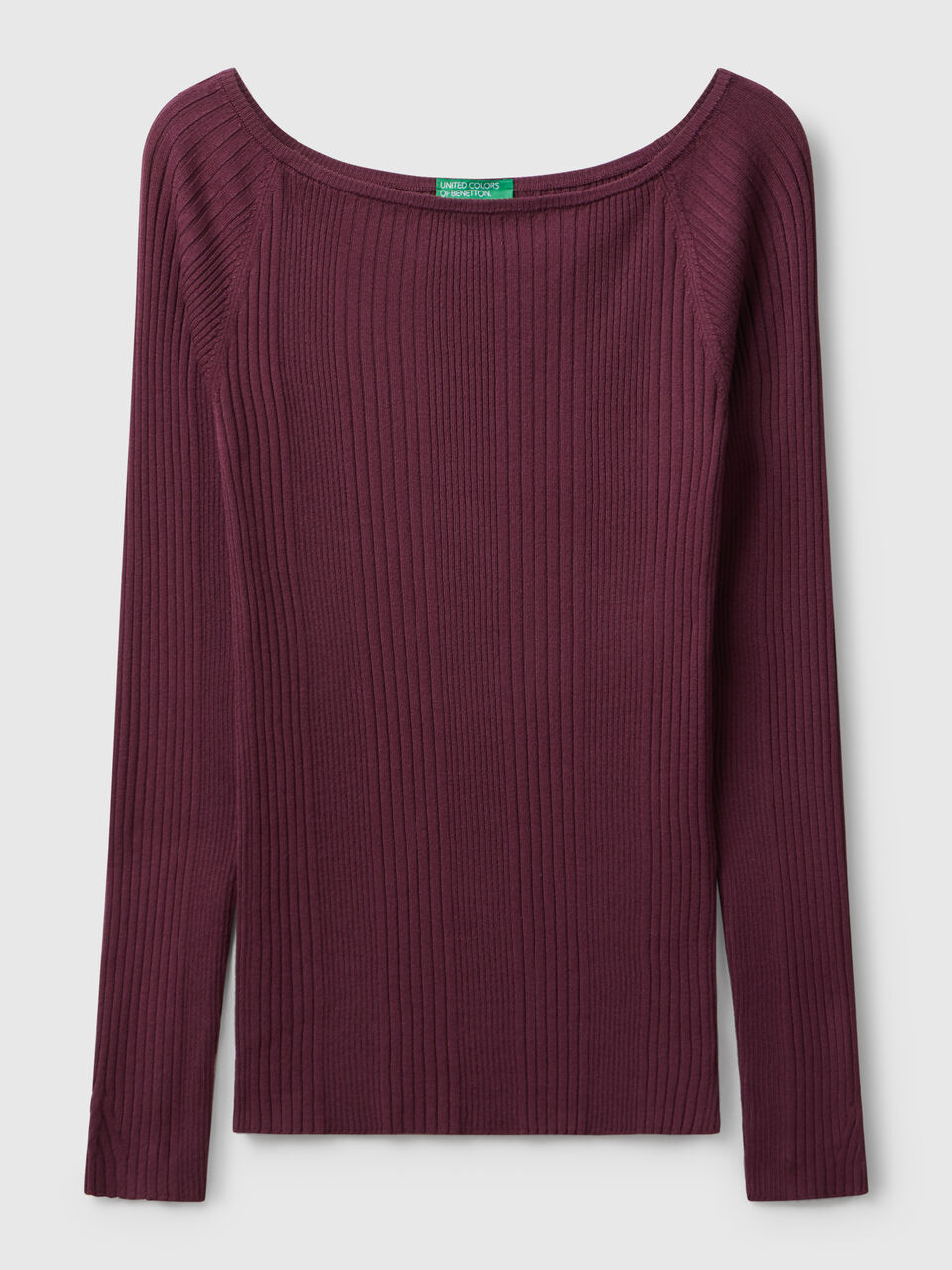 BOAT-NECK SWEAT.L/S Women image number 1